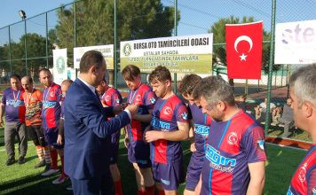 Ustalar Sahada Futbol Turnuvamızda Şampiyon Aydan Sanayi